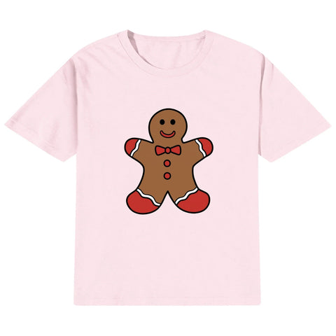 Mr.Shit Kids Cotton T-Shirt - Gingerbread Man Best Selling Products 22 $