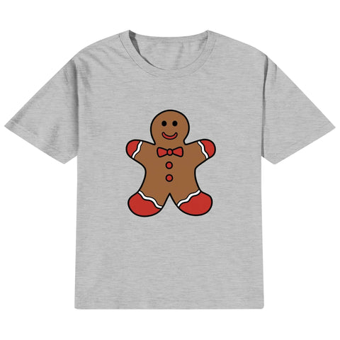 Mr.Shit Kids Cotton T-Shirt - Gingerbread Man Best Selling Products 22 $