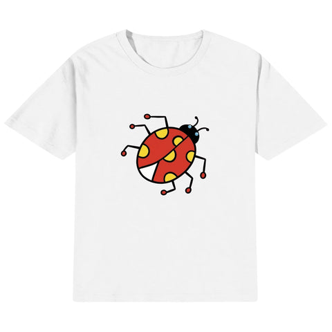 Mr.Shit Kids Cotton T-Shirt - Lady Beetle Best Selling Products 22 $