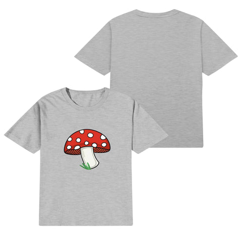 Mr.Shit Kids Cotton T-Shirt - Mushroom Best Selling Products 22 $