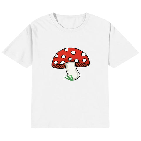 Mr.Shit Kids Cotton T-Shirt - Mushroom Best Selling Products 22 $
