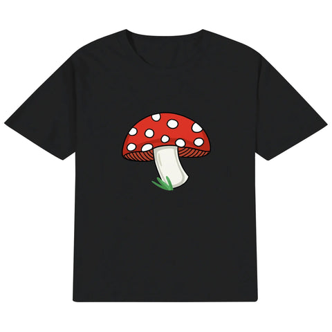 Mr.Shit Kids Cotton T-Shirt - Mushroom Best Selling Products 22 $