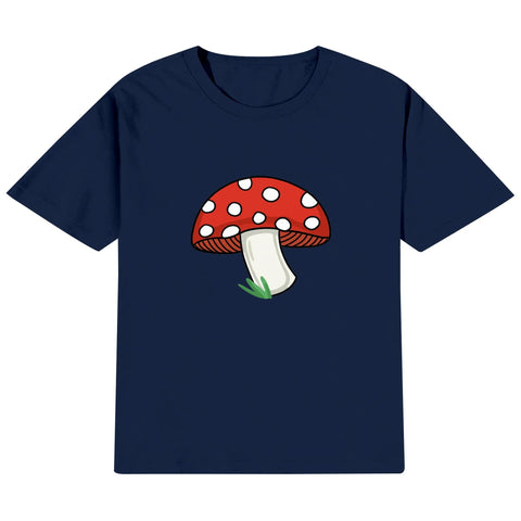 Mr.Shit Kids Cotton T-Shirt - Mushroom Best Selling Products 22 $