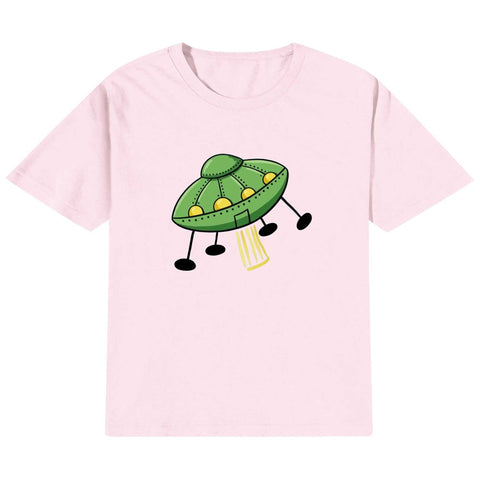 Mr.Shit Kids Cotton T-Shirt - Alien Ship Best Selling Products 22 $