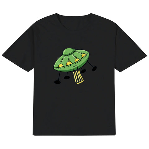 Mr.Shit Kids Cotton T-Shirt - Alien Ship Best Selling Products 22 $