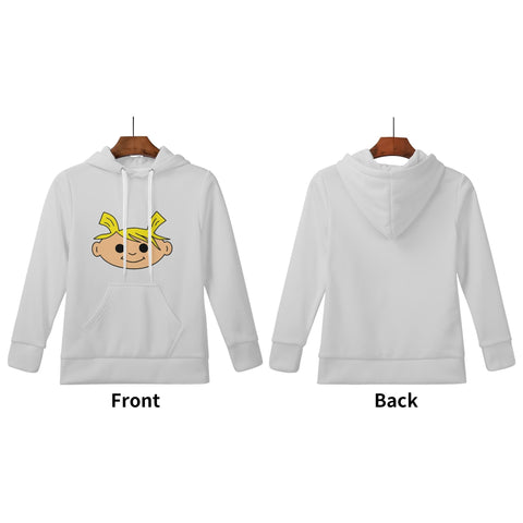 Mr.Shit Kids Velvet Lined Hoodie Light Grey - Lemon Head Best Selling Products 30 $
