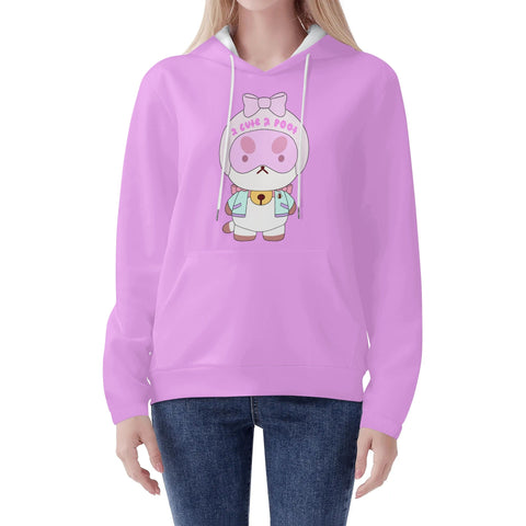 Bee and Puppycat - Too Cute To Poot - Womens Hoodie - Mr.Shit