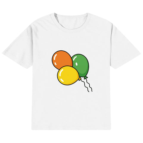 Kids Cotton T-Shirt - Balloons - Mr.Shit