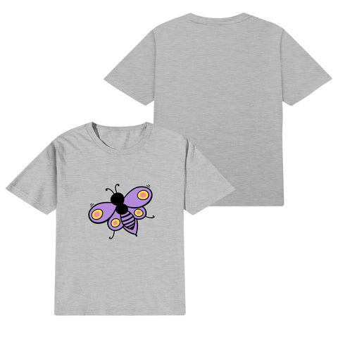 Kids Cotton T-Shirt - Butterfly - Mr.Shit