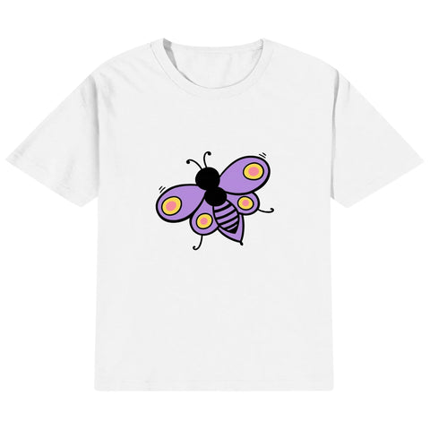 Kids Cotton T-Shirt - Butterfly - Mr.Shit