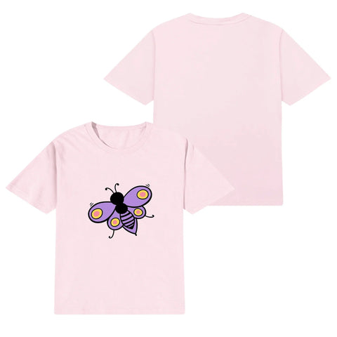 Kids Cotton T-Shirt - Butterfly - Mr.Shit