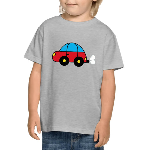 Kids Cotton T-Shirt - Car - Mr.Shit