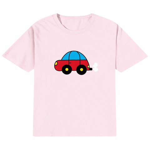 Kids Cotton T-Shirt - Car - Mr.Shit