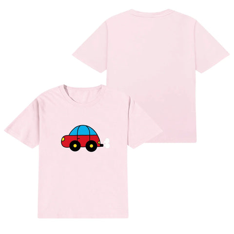 Kids Cotton T-Shirt - Car - Mr.Shit