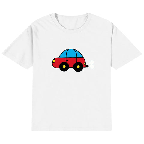 Kids Cotton T-Shirt - Car - Mr.Shit