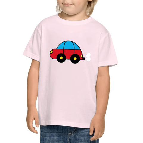 Kids Cotton T-Shirt - Car - Mr.Shit