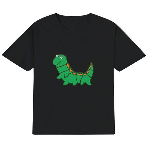 Kids Cotton T-Shirt - Caterpillar - Mr.Shit