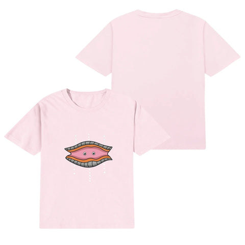 Kids Cotton T-Shirt - Clam - Mr.Shit