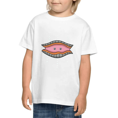 Kids Cotton T-Shirt - Clam - Mr.Shit