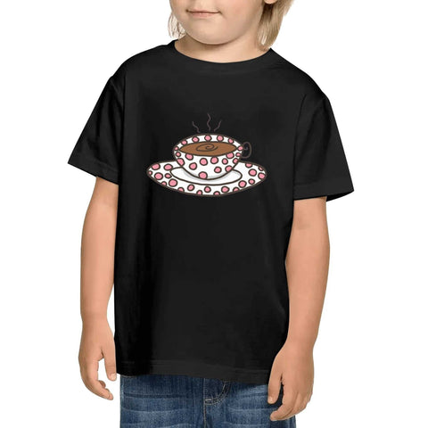 Kids Cotton T-Shirt - Coffee - Mr.Shit