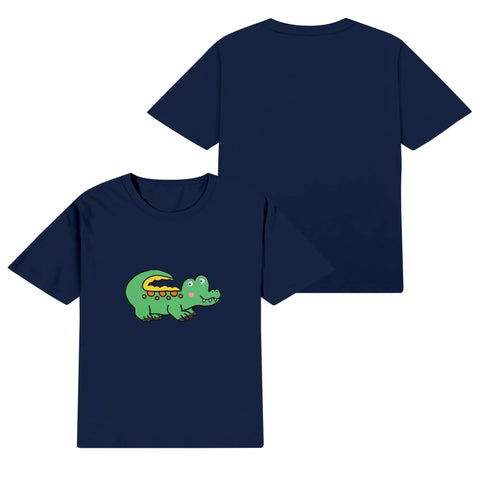 Kids Cotton T-Shirt - Crocodile - Mr.Shit