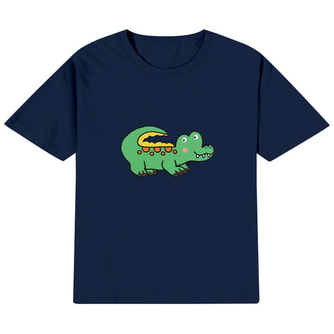Kids Cotton T-Shirt - Crocodile - Mr.Shit