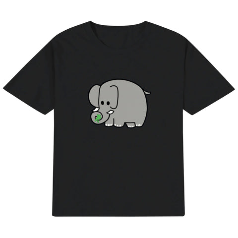Kids Cotton T-Shirt - Elephant - Mr.Shit