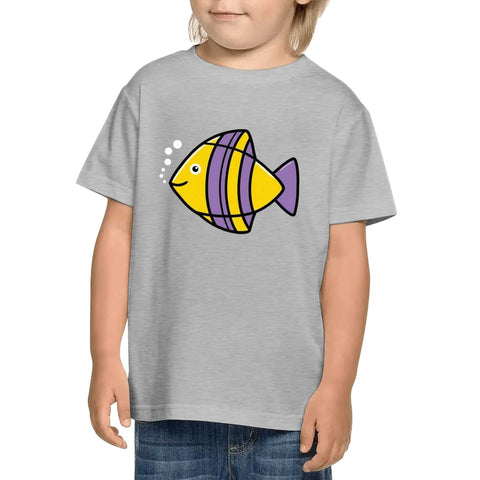 Kids Cotton T-Shirt - Fish - Mr.Shit