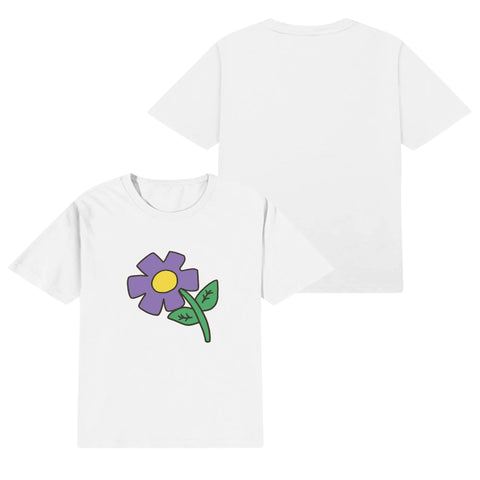 Kids Cotton T-Shirt - Flower - Mr.Shit