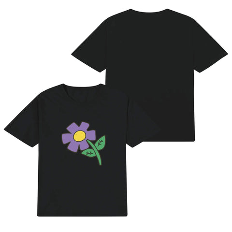Kids Cotton T-Shirt - Flower - Mr.Shit