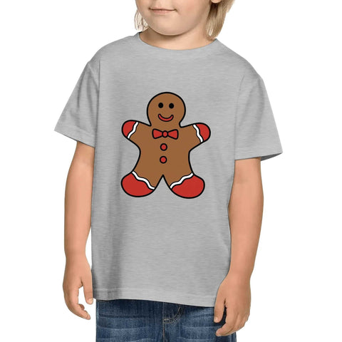 Kids Cotton T-Shirt - Gingerbread Man - Mr.Shit
