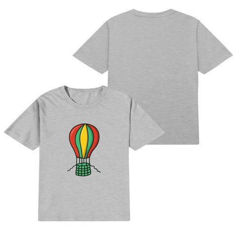Kids Cotton T-Shirt - Hot Air Balloon - Mr.Shit