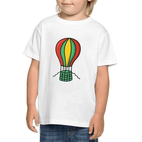 Kids Cotton T-Shirt - Hot Air Balloon - Mr.Shit