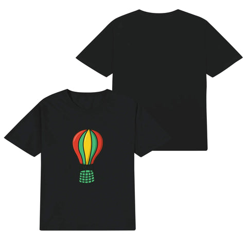 Kids Cotton T-Shirt - Hot Air Balloon - Mr.Shit
