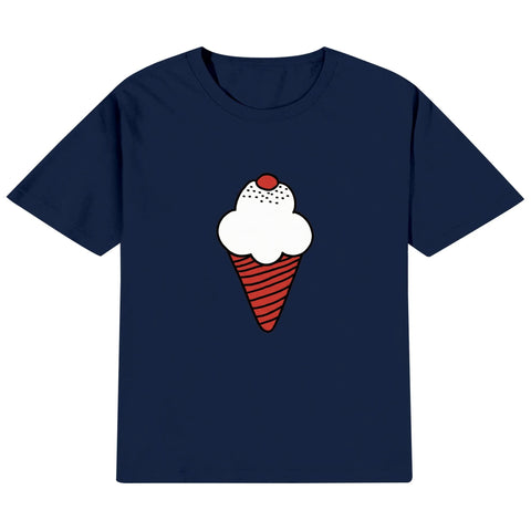 Kids Cotton T-Shirt - Ice Cream - Mr.Shit