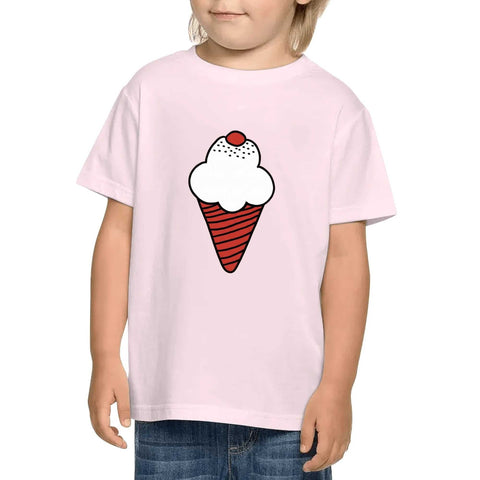 Kids Cotton T-Shirt - Ice Cream - Mr.Shit