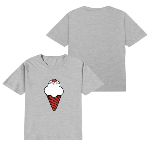 Kids Cotton T-Shirt - Ice Cream - Mr.Shit