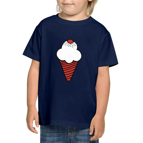 Kids Cotton T-Shirt - Ice Cream - Mr.Shit