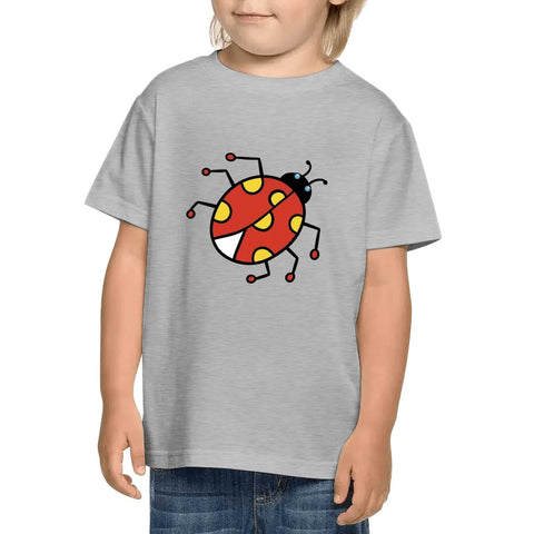 Kids Cotton T-Shirt - Lady Beetle - Mr.Shit