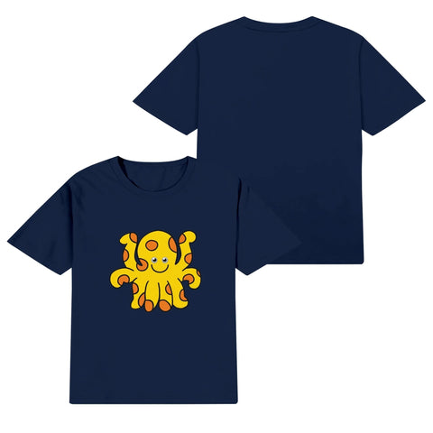 Kids Cotton T-Shirt - Octopus - Mr.Shit
