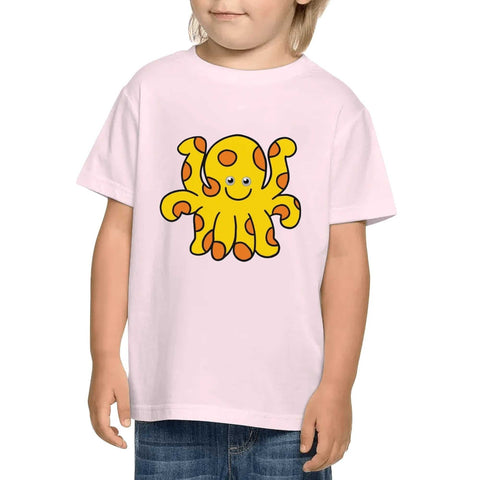 Kids Cotton T-Shirt - Octopus - Mr.Shit