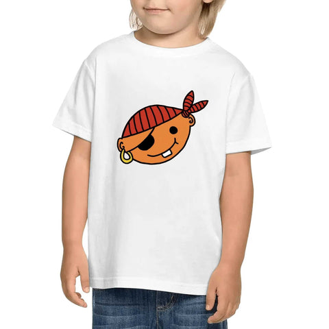 Kids Cotton T-Shirt - Pirate - Mr.Shit