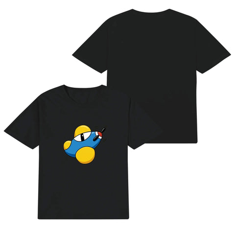 Kids Cotton T-Shirt - Plane - Mr.Shit
