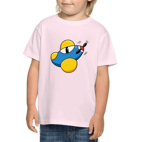 Kids Cotton T-Shirt - Plane - Mr.Shit