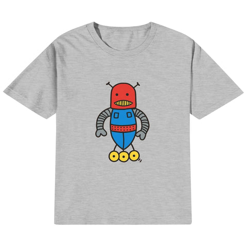 Kids Cotton T-Shirt - Robot - Mr.Shit