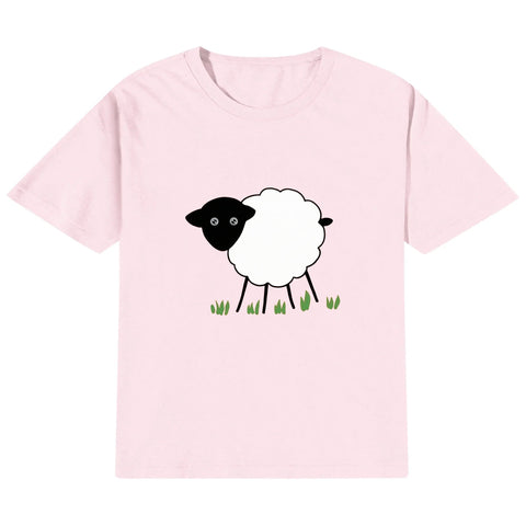 Kids Cotton T-Shirt - Sheep - Mr.Shit