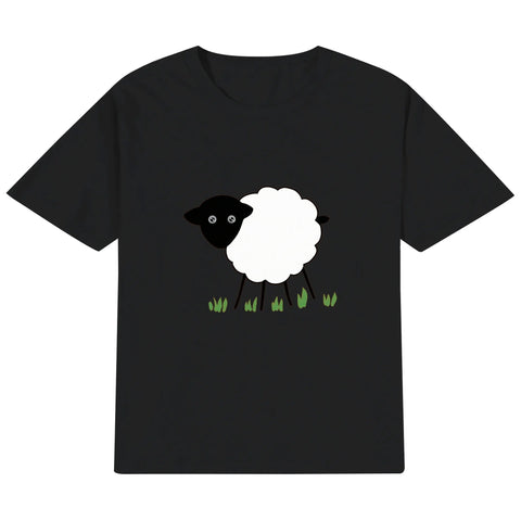 Kids Cotton T-Shirt - Sheep - Mr.Shit