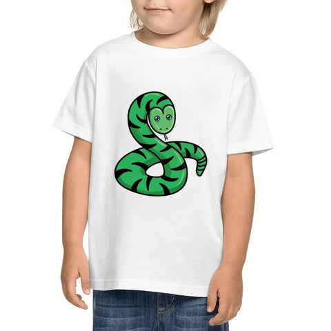 Kids Cotton T-Shirt - Snake - Mr.Shit