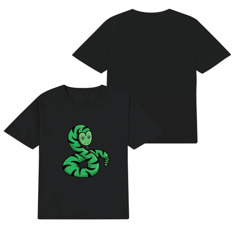 Kids Cotton T-Shirt - Snake - Mr.Shit