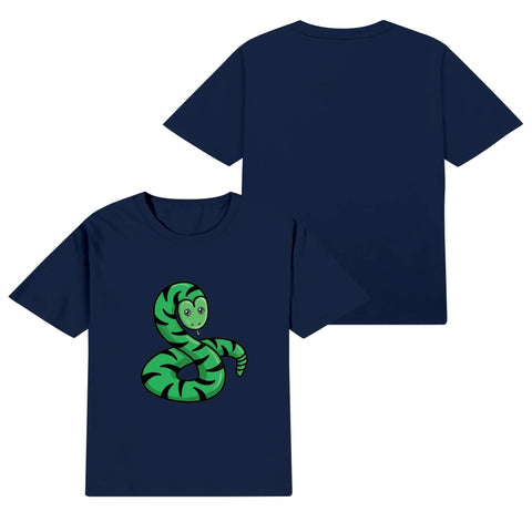 Kids Cotton T-Shirt - Snake - Mr.Shit